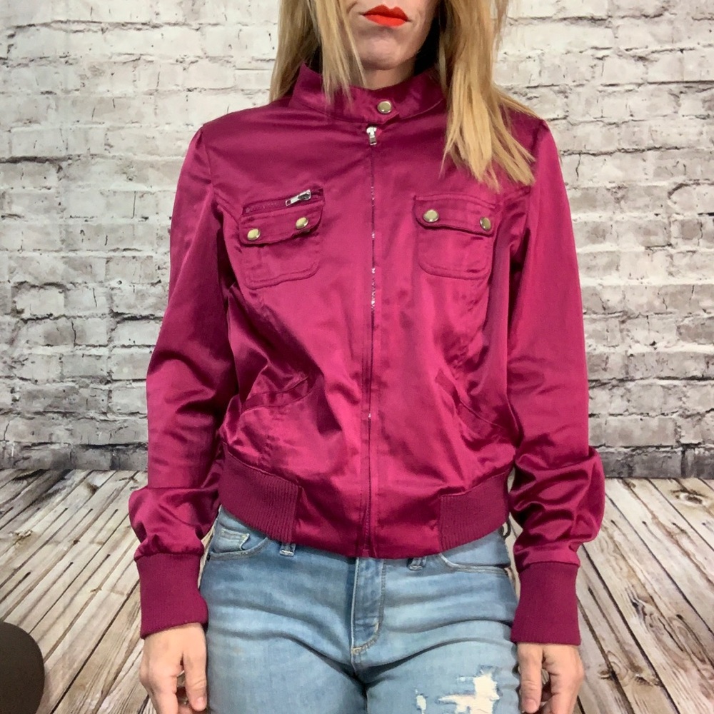 ‼️MAX Rave Fuchsia Jacket Size Large‼️